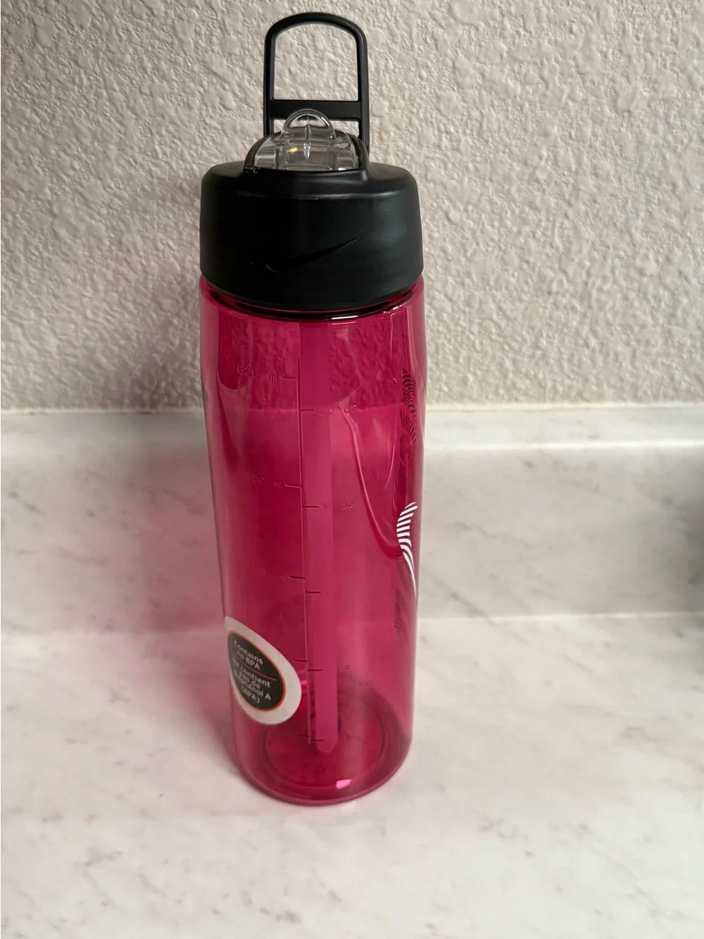 Pink Nike Just Do It Water Bottle 24oz BPA Free Brand New